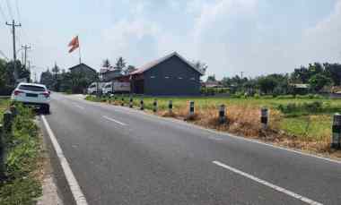 Tanah Tepi Aspal Lebar di jl Godean km 8 Sidokarto, Jogja, SHM