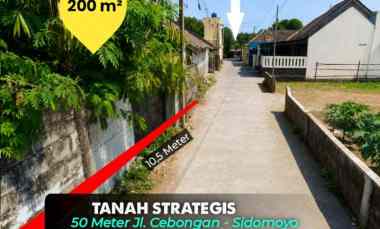 Tanah Lokasi Bagus di Sidomoyo, Godean, Sleman 50 Mter ke jl. Sidomoy