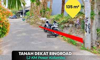 Tanah Premium Tepi Aspal di Condongcatur, Sleman 900 meter ke jl. Kal
