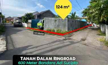 Tanah Hook dalam Ringroad Maguwoharjo, Sleman 600 meter jl. Jogja Sol