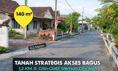 dijual tanah sleman city hall