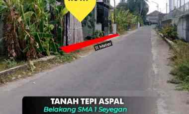 dijual tanah sma 1 seyegan