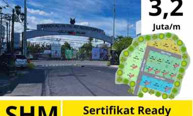 Tanah Murah di Utara Bandara Adi Soecipto jl. Jogja-Solo