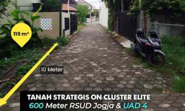 Investasi Tanah dalam Cluster Elite dekat Kampus Uad Rsud Wirosaban
