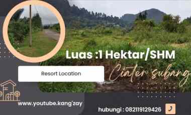 Lahan Zona Wisata, Cocok untuk Resort dekat Wisata Air Panas Ciater