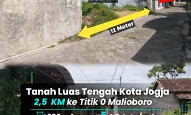 Tanah Tengah Kota Jogja di Umbulharjo 2,5 km Titik 0 Malioboro