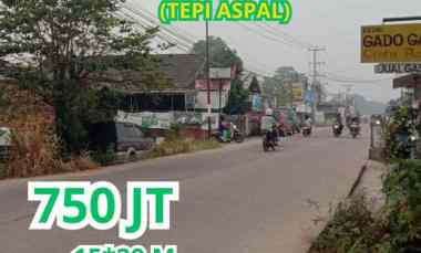 Dijual Tanah Talang Jambe Pinggir Jalan