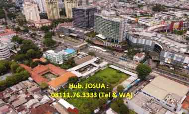 Tanah Senen Jakpus LT 4241 m2, Sangat Strategis Lokasi Premium