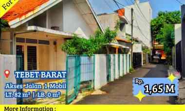 dijual tanah tebet barat