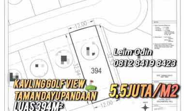 Tanah Kavling Golf View Taman Dayu Pandaan Sagamore Hill