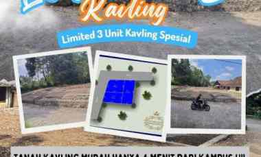 Kavling Siap hanya 4 menit ke Uii di Umbulmartani Ngemplak Sleman