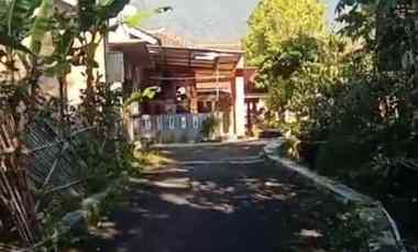 dijual tanah view gunung strategis pinggir jalan