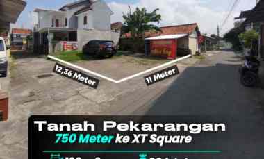 Tanah Hook Tepi Aspal, 750 meter ke Xt Square 1 km Kampus Uad Uty