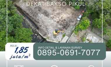 Tanah Kavling Mulai 1,85 juta Timur Jakal km 12,5 dekat Bakso Pikul