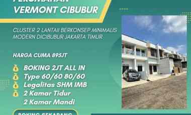 Dijual Vermont Cibubur Residence