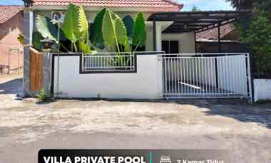 Investasi Villa Asri Private Pool dekat Bandara Adi Sucipto, Jogja