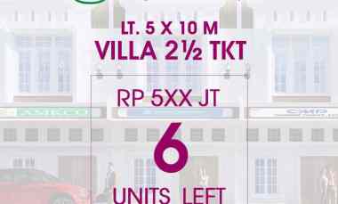 Dijual Villa di Komplek Union Mentari Sadananda Jalan Bersama