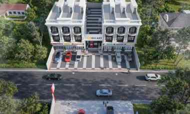 Jual Villa dan Ruko Lokasi Bisnis Komplek Gold Galaxy Kondisi Kosong