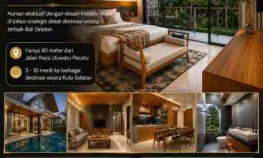 dijual villa jalan raya uluwatu pecatu