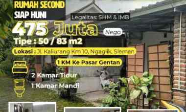 Murah 1 km ke Pasar Gentan Rumah Komplek jl. Kaliurang km 10, Sleman