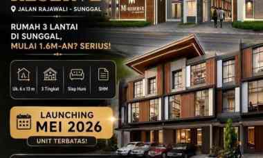 Jual Villa Mewah Komplek Marivott Reserve jl. Rajawali - Kiwi - Medan