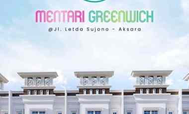 Dijual Villa di Komplek Mentari Greenwich Jalan Letda Sujono - Medan