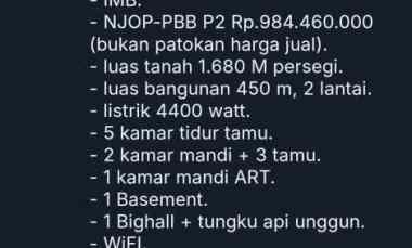 Dijual Villa Murah di Cisarua Bogor Jawa Barat