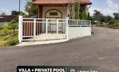 Investasi Villa Private Pool Suasana Alami Pedesaan di Sleman, Jogja