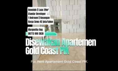 Apartemen Disewakan di Pantai Indah Kapuk, Jakarta Utara
