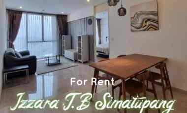 For Rent 2 BR Beautiful Furnished Apartment at Izzara T.B Simatupang