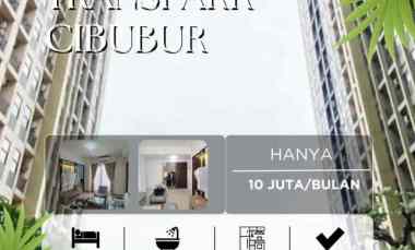 Sewa Apartemen Transpark Cibubur Jaktim Tower Aurora 3BR Full Furnish