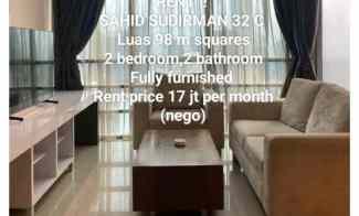 Sahid Sudirman 32 C,98 M Squares,2 KT,2 KM Fully Furnished