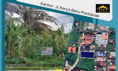 Dijual/Disewakan Tanah Surya Pontianak Bangun Rumah Usaha Ponti