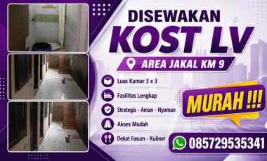 disewakan kost jalan kaliurang km 9