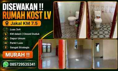 disewakan kost jl kaliurang km 7 5 sleman