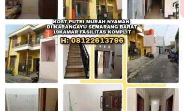 Kost Putri Murah Nyaman Fasilitas Komplit di Karangayu Semarang