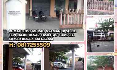 Rumah Kost Murah di Solo, Kost Terdekat di Solo, Kost Fasilitas Lngkap