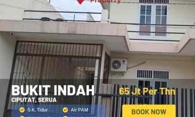 Rumah Disewakan di Komolek Bukit Indah Serua Ciputat