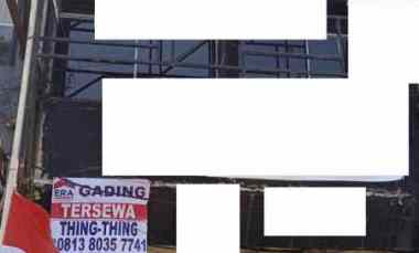 Murah Disewakan Ruko Siap Pakai 4,5x15 Kosongan di Boulevard Raya