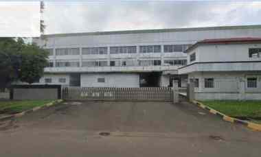 Gudang Jababeka II LT 9500 m2, LB 15000 m2, Akses Kontener