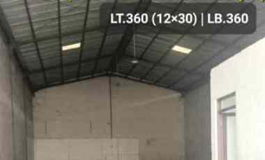 Disewakan 360 m2 Gudang Surabaya Greges Jaya -Asem Rowo - Margomulyo