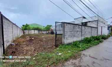 Disewakan Murah Gudang Baru Indent Siap Bangun Luas 300m Salembaran