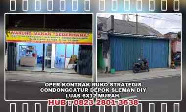 Oper Kontrak Ruko Strategis di Condongcatur Depok Sleman Yogyakarta