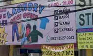 DISewakan Kios Strategis Depan Akses Halte Busway PRJ Kemayoran