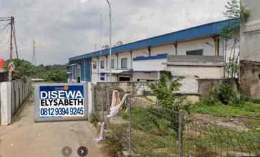Disewakan Gudang Siap Pakai, 960 m2, Strategis, dekat Pinggir Jalan Ra