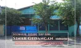 Gudang Strategis SerbaGuna di Pergudangan Sinar Gedangan, Sidoarjo