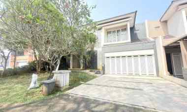 Disewakan Rumah Mewah di BSD De Park, Cluster Cajuputi, Semi Furnish