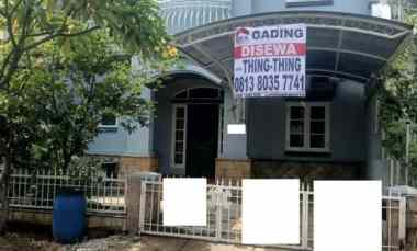 Disewakan Rumah Siap Huni Minimalis 8 X 16 di Gading Residence