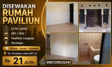 disewakan rumah jalan kaliurang km 7 5 sleman