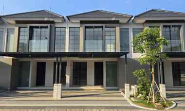 Rumah Aruba Villa Pakuwon City NEW Minimalis Carport, Smart Lock